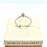 Mirco visconti anello solitario 6 punte 