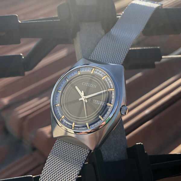 Citizen crystron prototype acciaio bm8540-85e