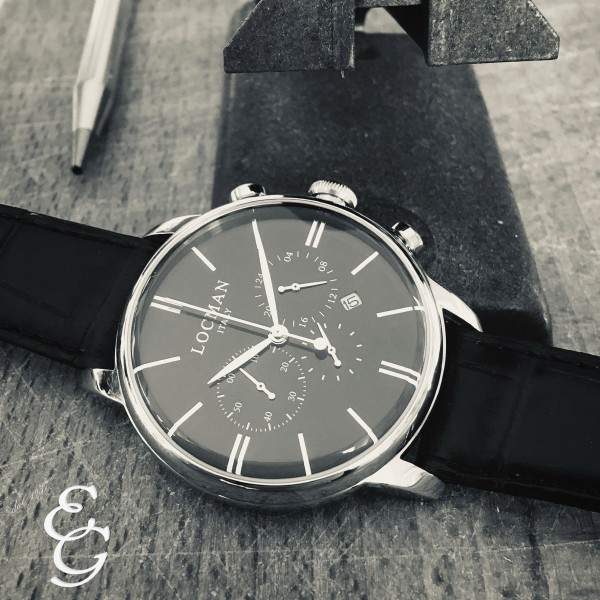 Locman 1960 uomo crono nero