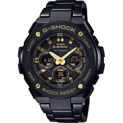 Casio g-shock g-steel gst-w300bd-1aer total black