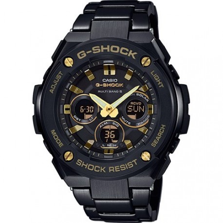 G-SHOCK G-STEEL GST-W300BD-1AER TOTAL BLACK