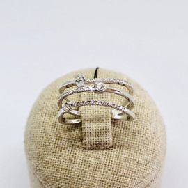 Di.fi anello fantasia 0,19 ct