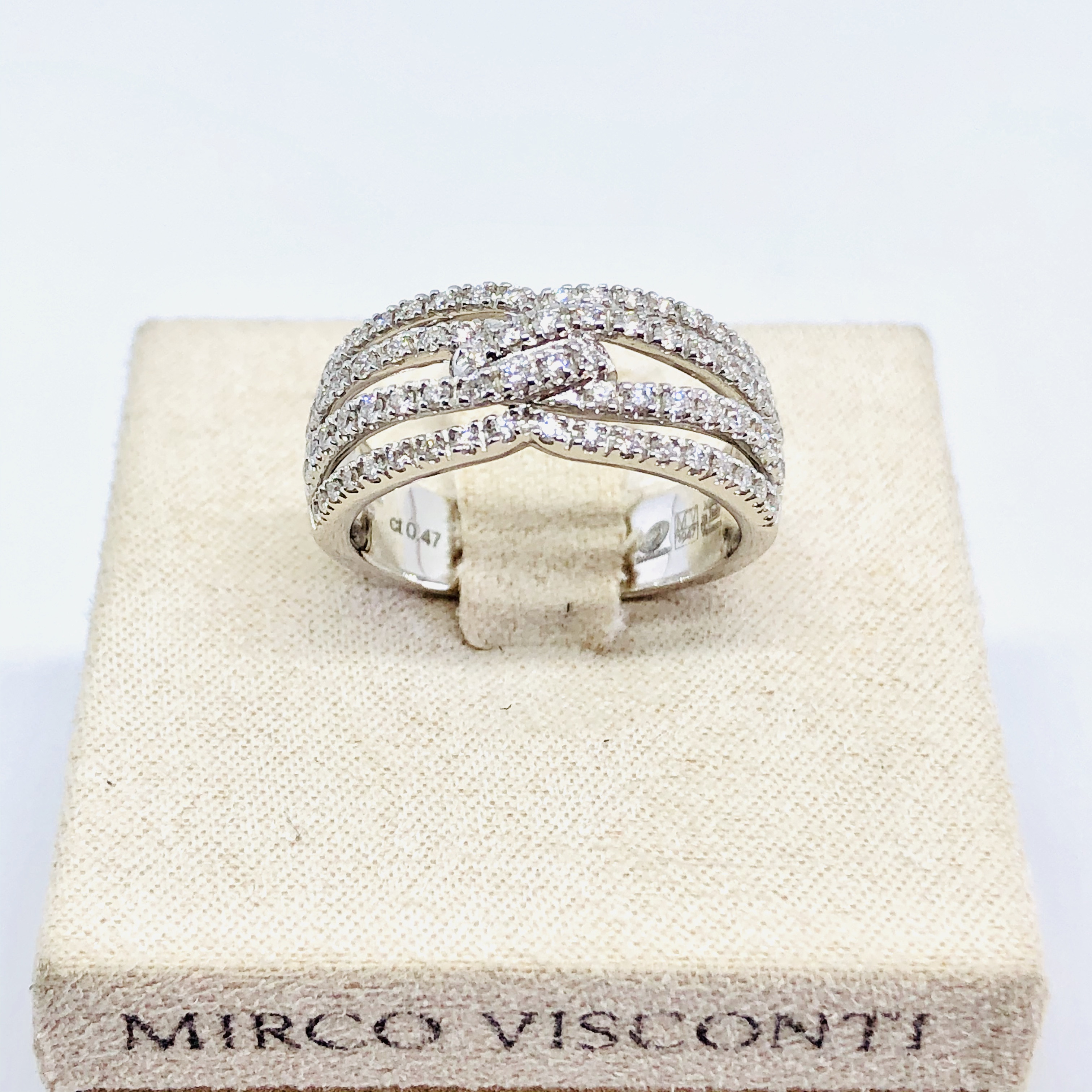 Mirco visconti fascia fantasia con brillanti
