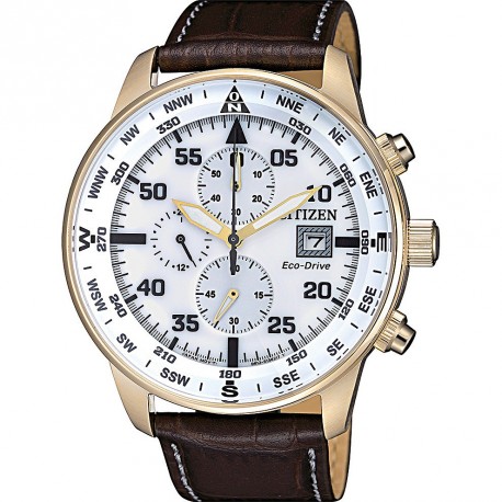 Citizen of collection aviator chrono gold ca0693-12a