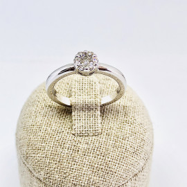 Di.fi anello fiore magic 0,23 ct