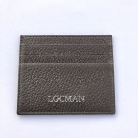 Locman pelletteria pocket card color taupe