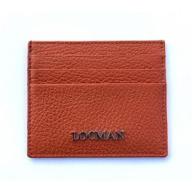 Locman pelletteria pocket card color arancio