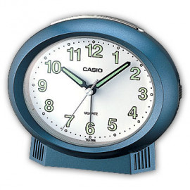 Casio sveglia beep alarm ovale blu