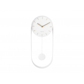 Karlsson charm pendolo a parete bianco