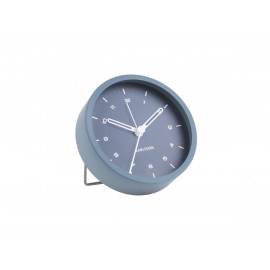 Karlsson tinge alarm clock blue 9 cm