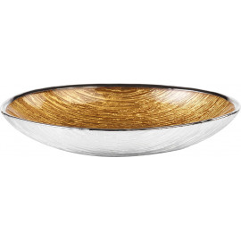 Argenesi ciotola granito 27x18 cm oro