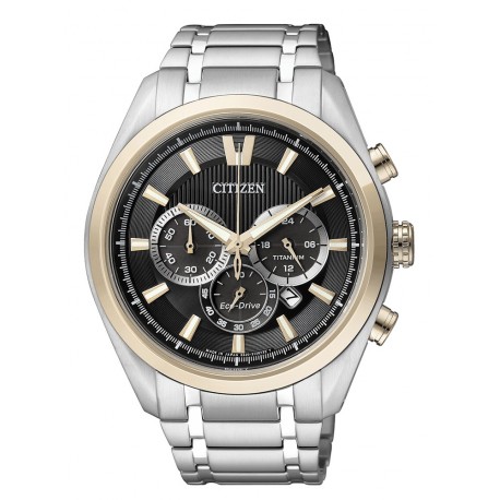 Citizen super titanium uomo crono 4010 bicolore