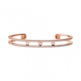 Michael kors bangle doppio rose gold