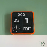 Karlsson mini flip orologio da ufficio orange