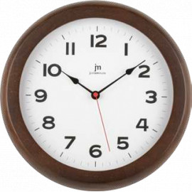Orologio tondo lowell 30 cm noce