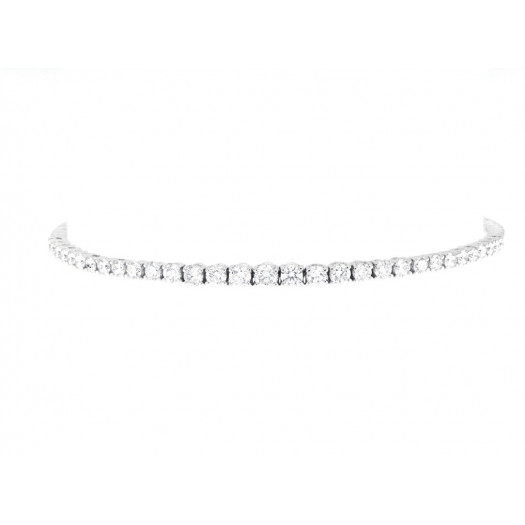 Di.fi bracciale tennis semirigido con brillanti 1,48 ct