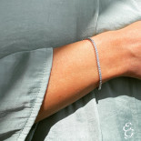 Mirco visconti bracciale tennis lapidato medio con brillanti