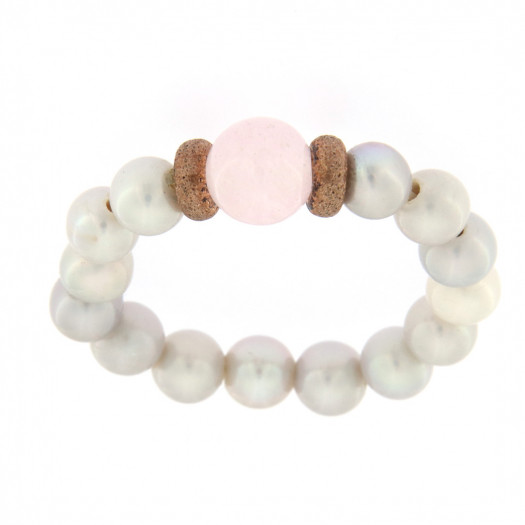 Kikilia anello saint tropez rosa