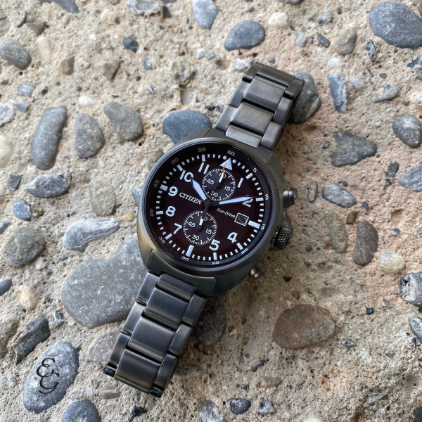 Citizen of crono pvd ca7047-86e