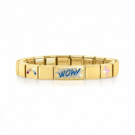 Nomination bracciale glam dorato classic 
