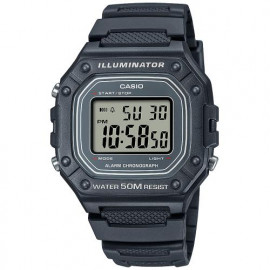 Casio collection men grey w-218h-4b2vef 