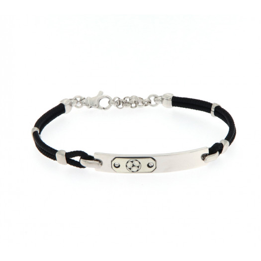 Donnini bracciale sagola con piastrina pallone Donnini bracciale sagola con piastrina pallone