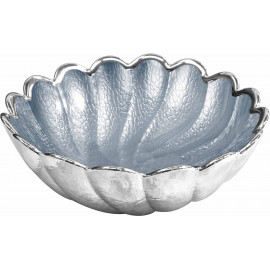 Argenesi ciotola torciglione 26 cm celeste