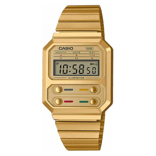 Casio vintage edgy gold a100weg-9aef