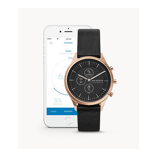 Skagen hybrid smartwatch jorn 38 mm black