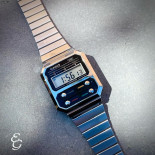 Casio vintage edgy steel a100we-1aef