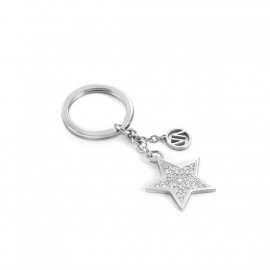 Nomination portachiavi keyrings stella con cristalli