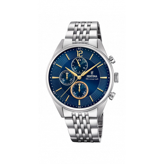 Festina timeless chrono blu