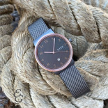 Skagen ancher charcoal steel 