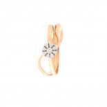 Di.fi anello fantasia fiore magic 0,08 ct