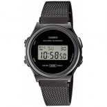 Casio vintage round black milano a171wemb-1aef