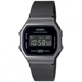 Casio vintage iconic gunmetal milano a168wemb-1bef