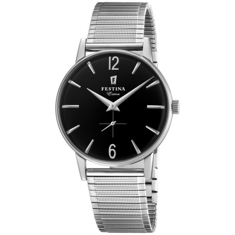 Festina extra classic elastic nero