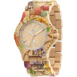 We wood date flower beige