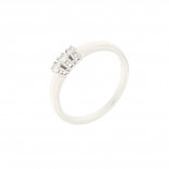 Mirco visconti anello trilogy 0,15 ct