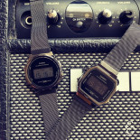 Casio vintage round black milano a171wemb-1aef