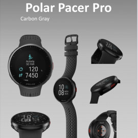 Polar pacer pro grey black s-l