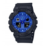 Casio g-shock blue paisley limited ga-100bp-1aer