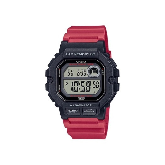 Casio collection red ws-1400h-4avef