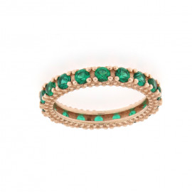 Nelson anello mini marrakech tsavorite verde