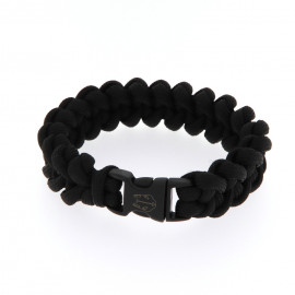 Blacksquirrel bracciale jaw bone nero