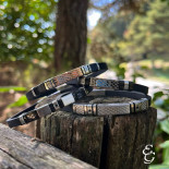 Nomination bracciale city crystal & pvd nero