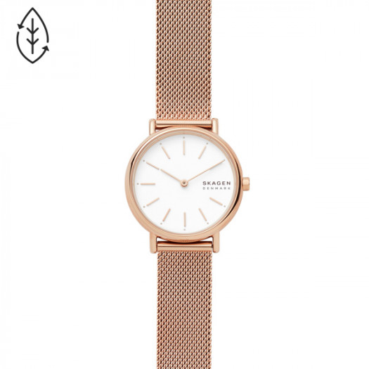 Skagen signatur slim rose gold