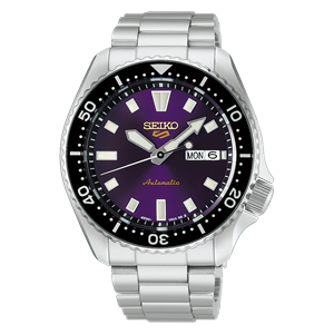 Seiko 5 automatic Limited Edition viola Edo