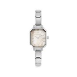 Orologio Paris rettangolare marmo bianco - Foto 1