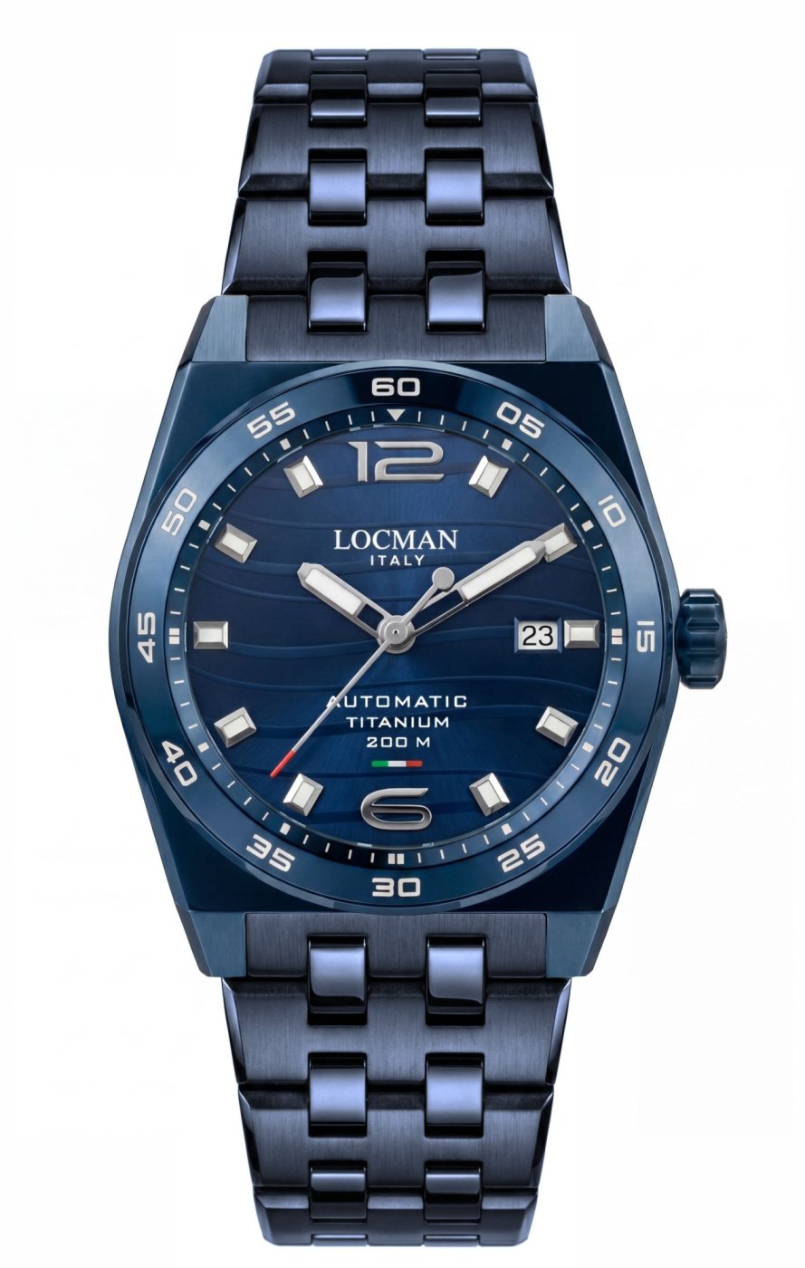 Stealth titanio blu automatic 42 mm